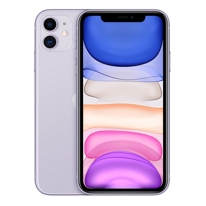 Смартфон Apple iPhone 11 128Gb фиолетовый RU - фото №1
