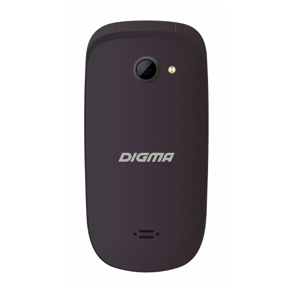 Мобильный телефон Digma Linx A200 2G, раскладной, 2sim, черный - фото №1