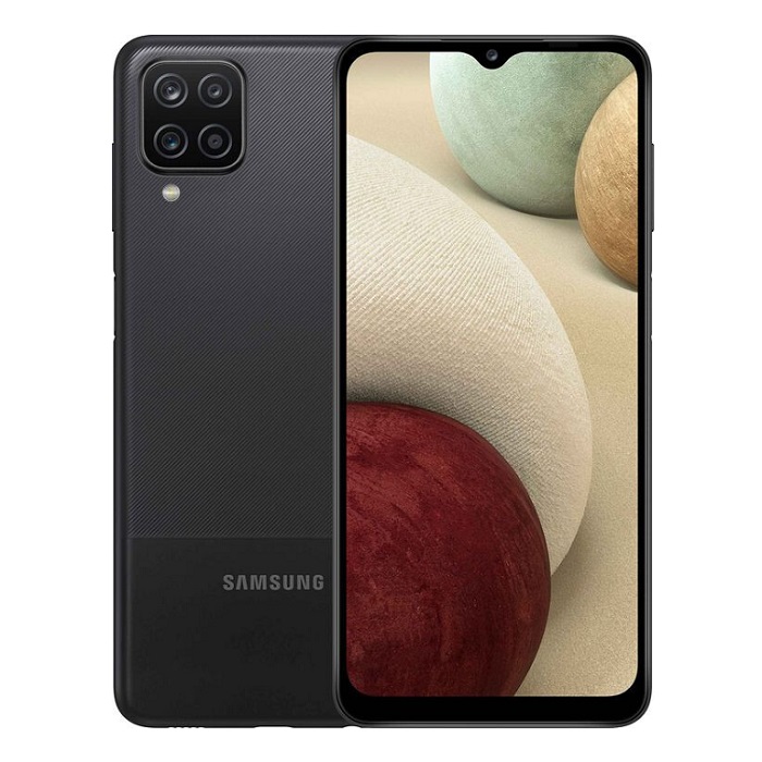 Смартфон Samsung Galaxy A12 4/128Gb черный RU - фото №1